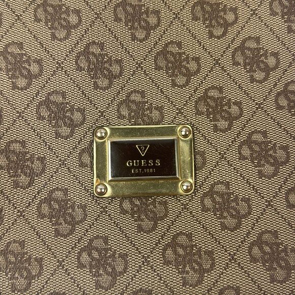 Guess Skya Mini Monogram Crossbody Women's Bag - Picture 7 of 10